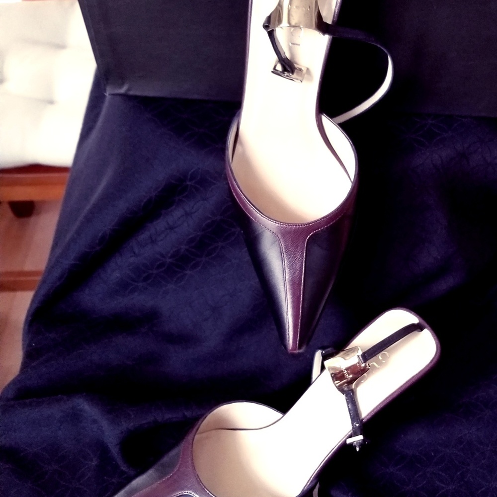 GUCCI  Ankle Strap Shoes